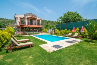 2 bedroom secluded villa for rent in Kayakoy close to amenities