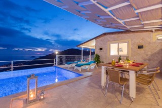 2 bedroom luxury villa located on the hillside of Kalkan