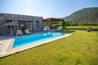 2 bedroom villa in kayakoy with private pool