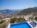 Luxury 6 bedroom villa with panoramic sea view in Kalkan