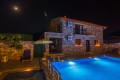 Luxury 3 bed villa in kayakoy with completely secluded swimming p