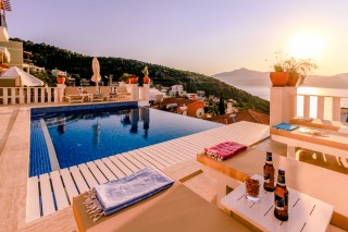 7 bedroom beautiful villa in Kisla, Kalkan, with sea views