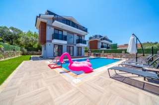 3 bedroom villa in Hisaronu with private pool and garden.